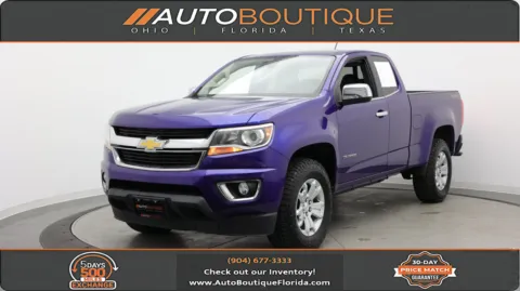 Blue 2016 Chevrolet Colorado 4WD LT for sale in Jacksonville, FL