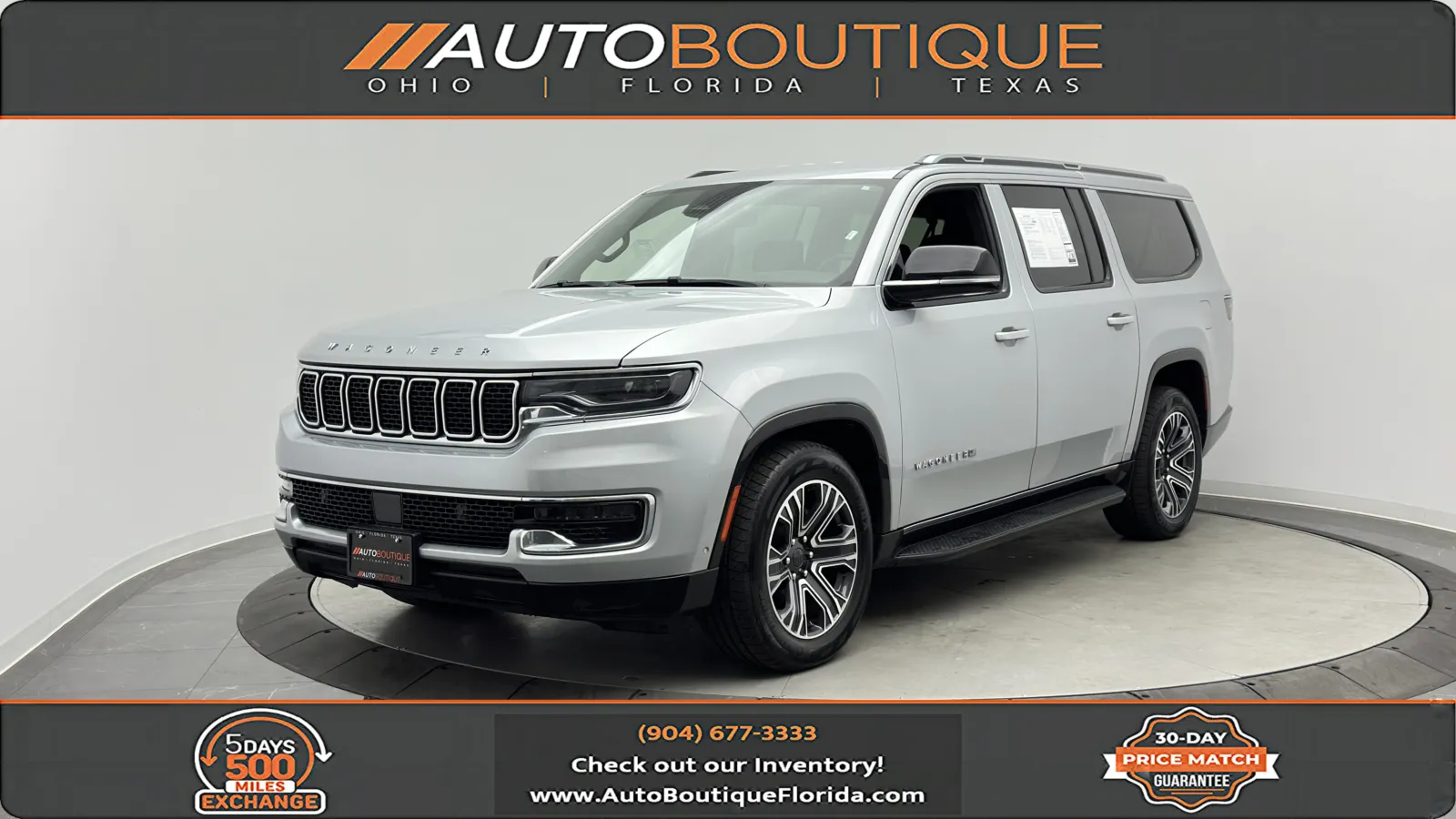 Silver 2024 Jeep Wagoneer L Series II for sale in Jacksonville, FL
