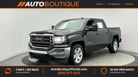 Black 2016 GMC Sierra 1500 SLE for sale in Jacksonville, FL