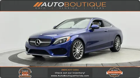 Blue 2017 Mercedes-Benz C-Class C 300 for sale in Jacksonville, FL