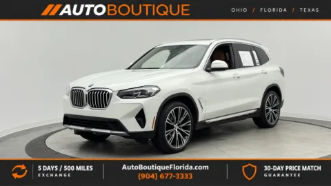 White 2023 BMW X3 xDrive30i for sale in Jacksonville, FL