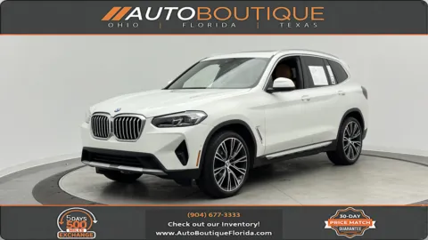 White 2023 BMW X3 xDrive30i for sale in Jacksonville, FL