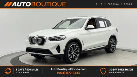 White 2023 BMW X3 xDrive30i for sale in Jacksonville, FL