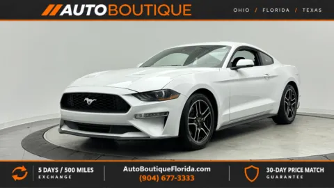 White 2020 Ford Mustang EcoBoost Premium for sale in Jacksonville, FL