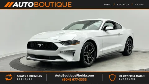 White 2020 Ford Mustang EcoBoost Premium for sale in Jacksonville, FL