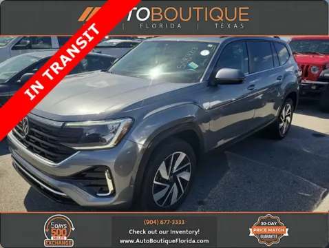 Gray 2025 Volkswagen Atlas 2.0T SE w/Technology for sale in Jacksonville, FL