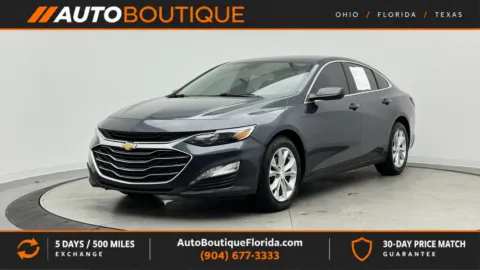 Gray 2020 Chevrolet Malibu LT for sale in Jacksonville, FL