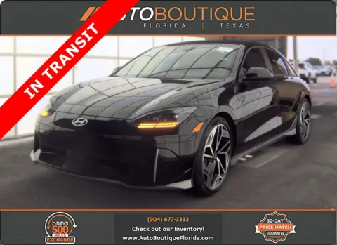 Black 2023 Hyundai IONIQ 6 SEL for sale in Jacksonville, FL