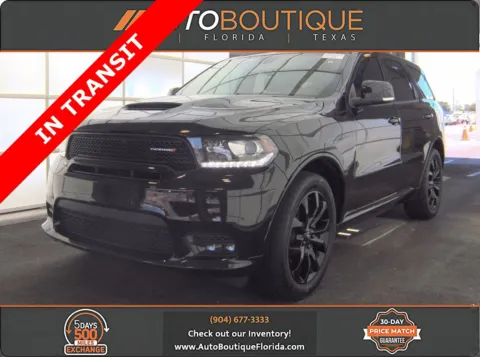 Black 2019 Dodge Durango GT Plus for sale in Jacksonville, FL