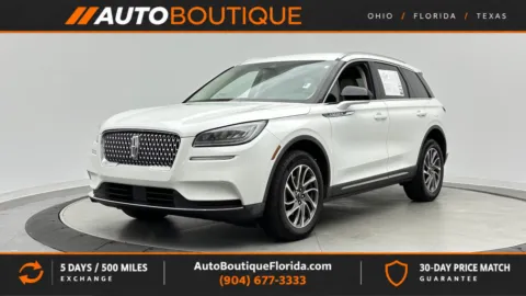 White 2021 Lincoln Corsair Standard for sale in Jacksonville, FL
