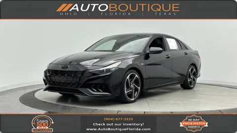 Black 2023 Hyundai Elantra N Line for sale in Jacksonville, FL