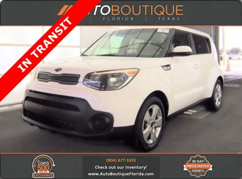 White 2018 Kia Soul for sale in Jacksonville, FL