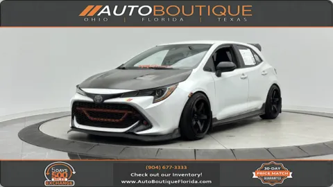 White 2021 Toyota Corolla Hatchback SE for sale in Jacksonville, FL