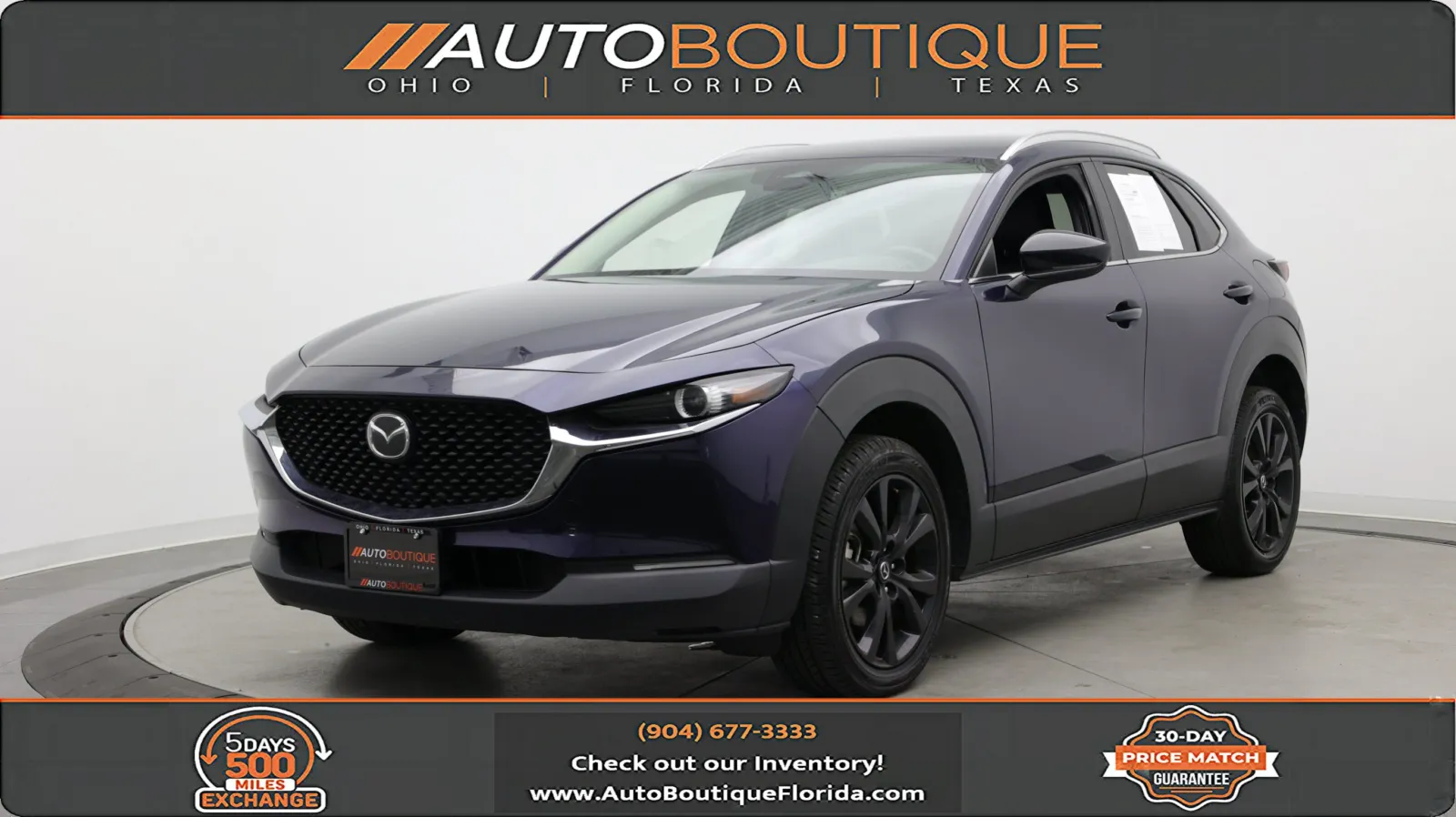 Blue 2024 Mazda CX-30 2.5 S Select Sport for sale in Jacksonville, FL