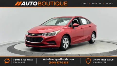 Red 2017 Chevrolet Cruze LS for sale in Jacksonville, FL