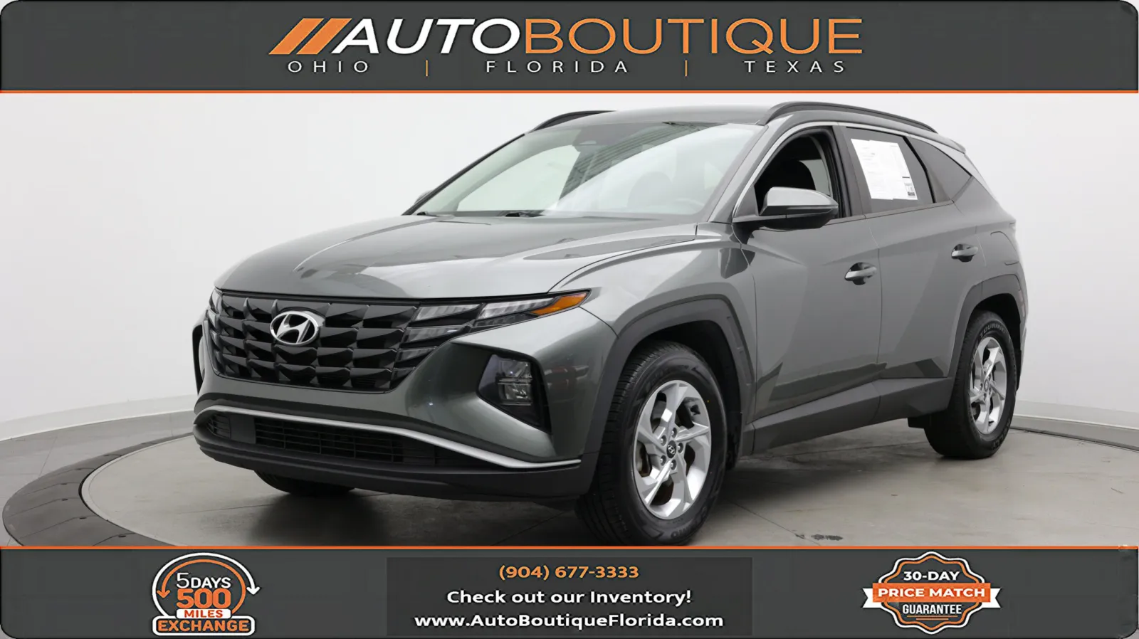 Gray 2022 Hyundai Tucson SEL for sale in Jacksonville, FL