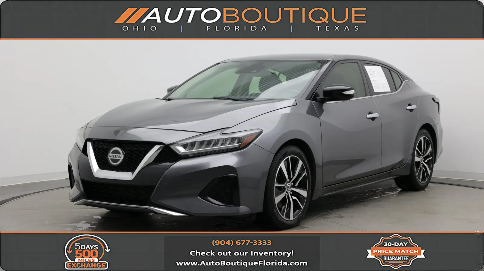 2021 Nissan Maxima SV for sale in Jacksonville, FL