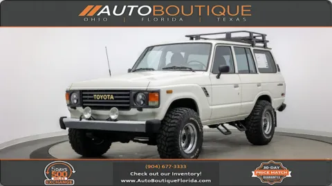 White 1985 Toyota LAND CRUIS for sale in Jacksonville, FL
