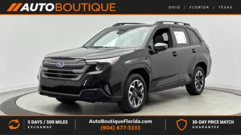 Black 2025 Subaru Forester Premium for sale in Jacksonville, FL
