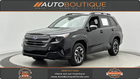 Black 2025 Subaru Forester Premium for sale in Jacksonville, FL