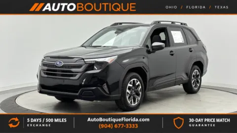 Black 2025 Subaru Forester Premium for sale in Jacksonville, FL