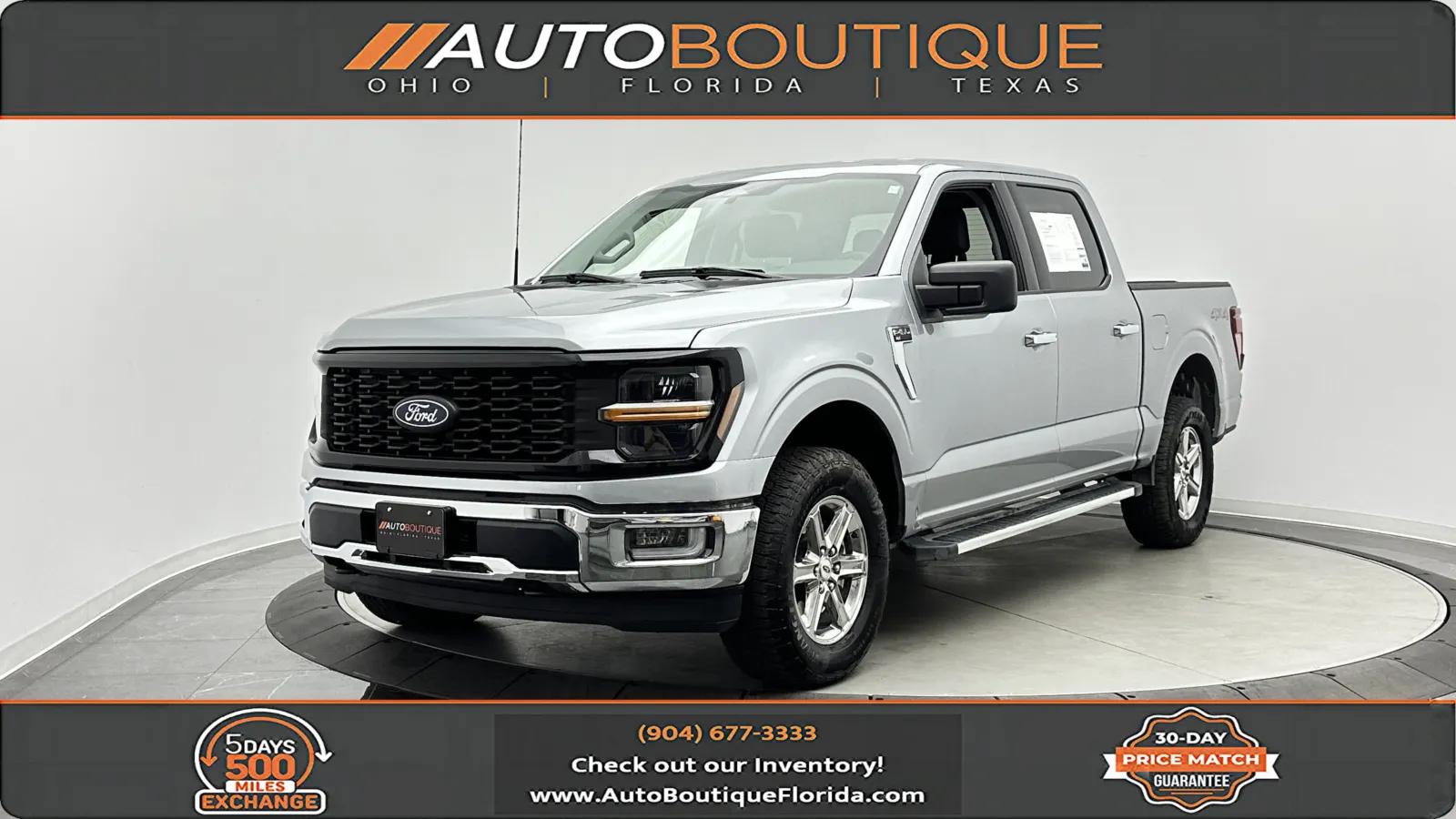 Silver 2025 Ford F-150 XLT for sale in Jacksonville, FL