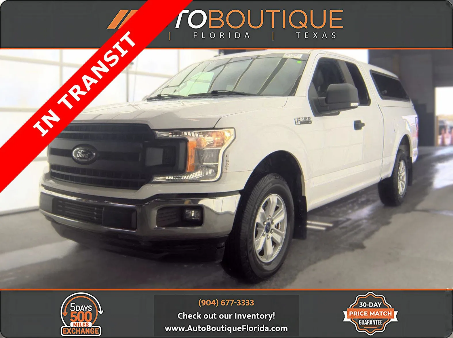 White 2019 Ford F-150 XL for sale in Jacksonville, FL