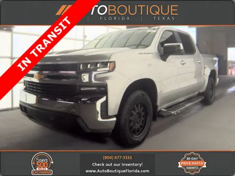 Silver 2019 Chevrolet Silverado 1500 LT for sale in Jacksonville, FL