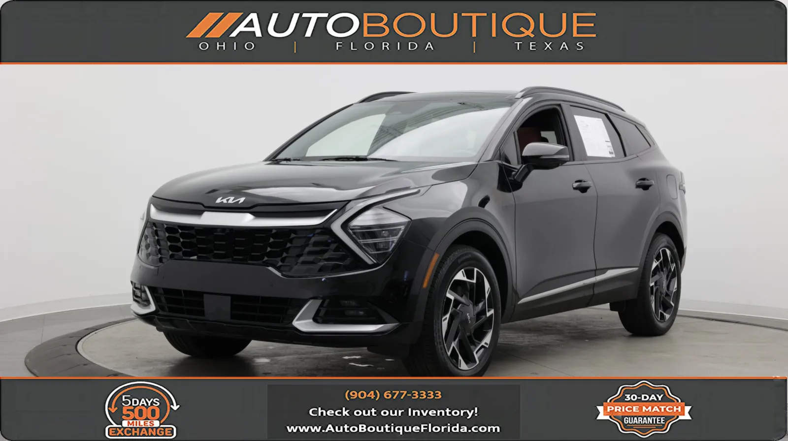 Black 2023 Kia Sportage SX-Prestige for sale in Jacksonville, FL