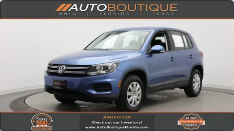 Blue 2017 Volkswagen Tiguan Limited for sale in Jacksonville, FL