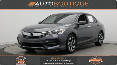 Black 2016 Honda Accord Sedan EX-L for sale in Jacksonville, FL