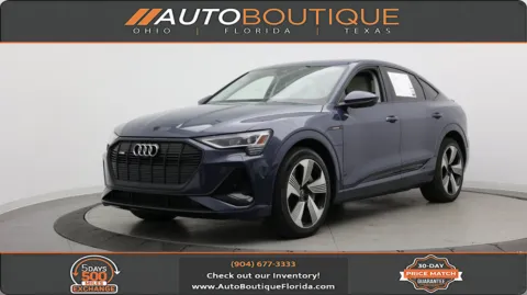 Blue 2021 Audi e-tron Sportback Prestige for sale in Jacksonville, FL