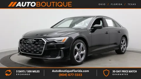Black 2024 Audi A6 Sedan Premium Plus for sale in Jacksonville, FL