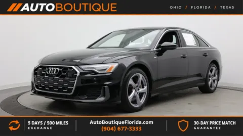 Black 2024 Audi A6 Sedan Premium Plus for sale in Jacksonville, FL