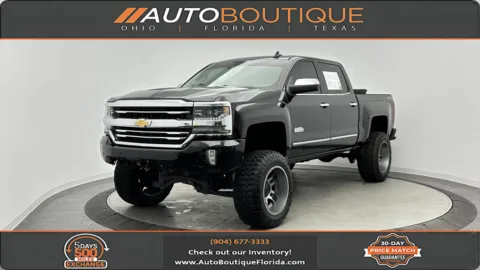 Black 2017 Chevrolet Silverado 1500 High Country for sale in Jacksonville, FL