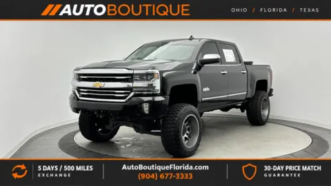 Black 2017 Chevrolet Silverado 1500 High Country for sale in Jacksonville, FL