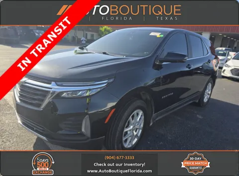 Black 2024 Chevrolet Equinox LT for sale in Jacksonville, FL