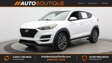 White 2019 Hyundai Tucson SEL for sale in Jacksonville, FL