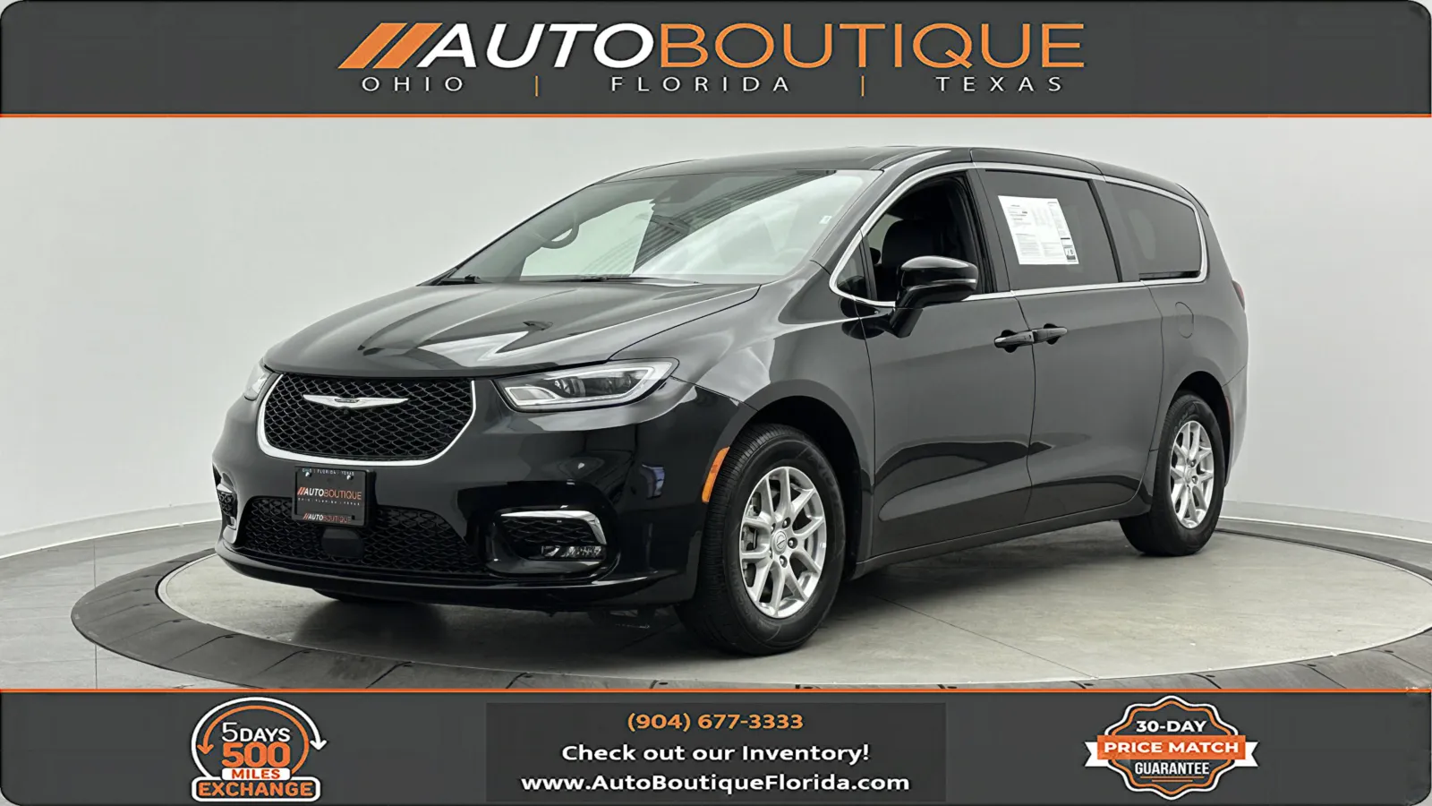 Black 2026 Chrysler Pacifica Select for sale in Jacksonville, FL
