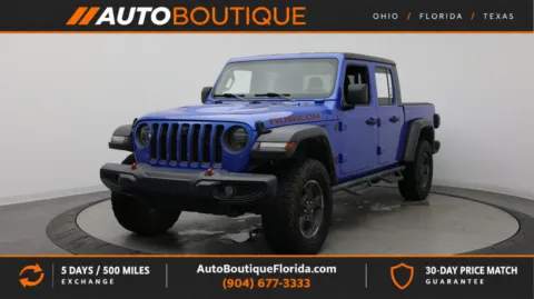 Blue 2021 Jeep Gladiator Rubicon for sale in Jacksonville, FL
