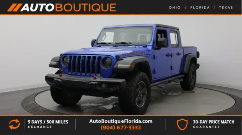 Blue 2021 Jeep Gladiator Rubicon for sale in Jacksonville, FL