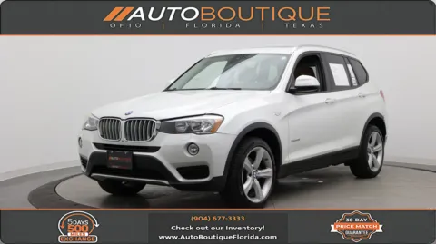 Black 2017 BMW X3 xDrive28i for sale in Jacksonville, FL