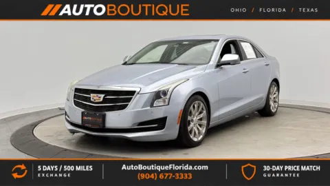 Silver 2017 Cadillac ATS Sedan Luxury RWD for sale in Jacksonville, FL