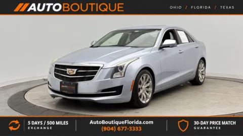 Silver 2017 Cadillac ATS Sedan Luxury RWD for sale in Jacksonville, FL