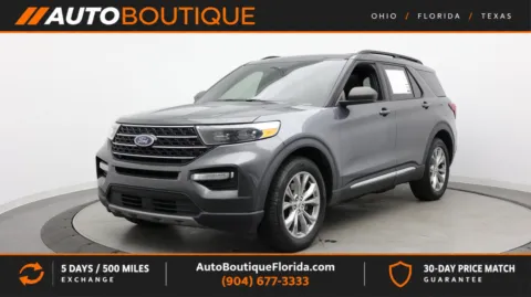 Silver 2020 Ford Explorer XLT for sale in Jacksonville, FL