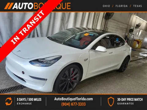 White 2020 Tesla Model 3 Performance for sale in Jacksonville, FL