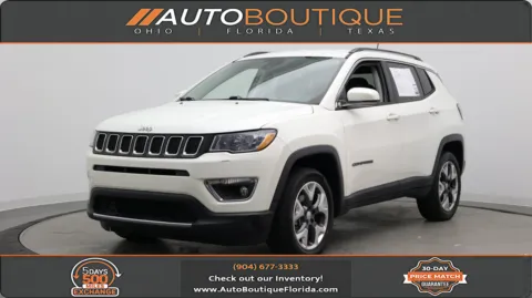 White 2021 Jeep Compass Limited for sale in Jacksonville, FL