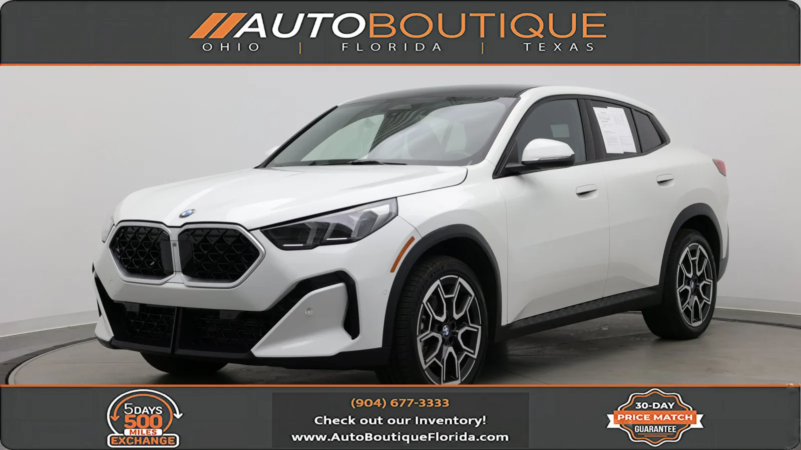White 2026 BMW X2 xDrive28i for sale in Jacksonville, FL