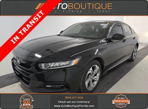 Black 2019 Honda Accord Sedan EX-L 2.0T for sale in Jacksonville, FL