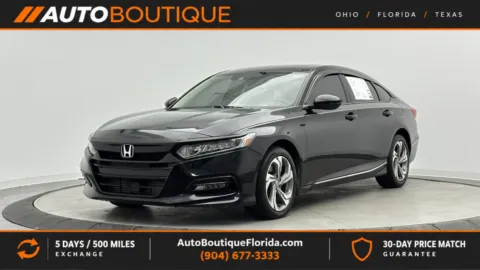 Black 2019 Honda Accord Sedan EX-L 2.0T for sale in Jacksonville, FL